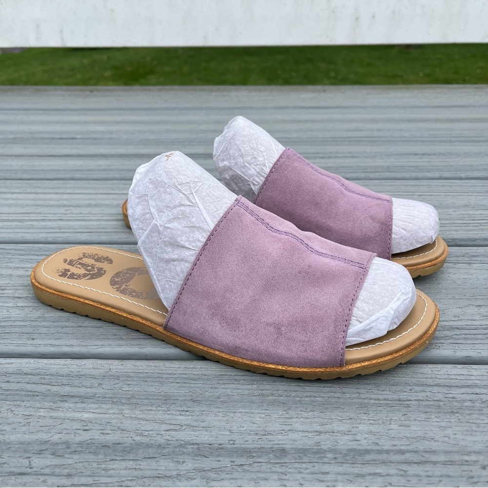 Sorel Ella Block Slide In Shale Mauve - image 7